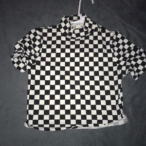 crop top turtle neck